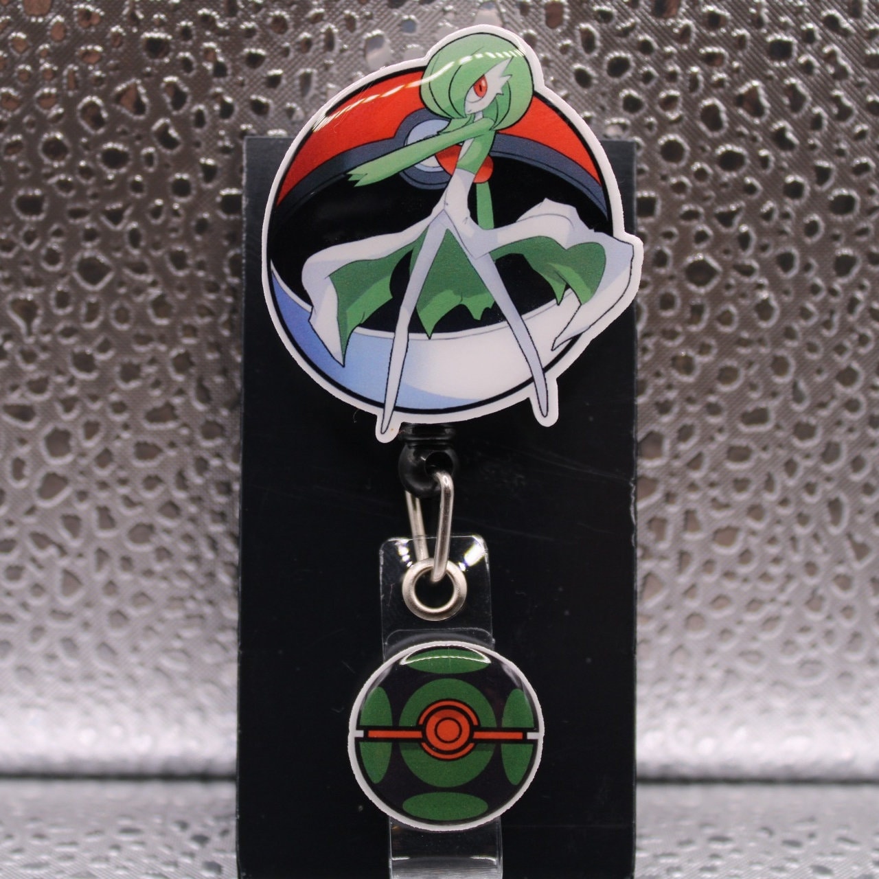 Gardevoir & Shiny Mega Gardevoir Epoxy Acrylic Keychain Charms - Bonnies Lab