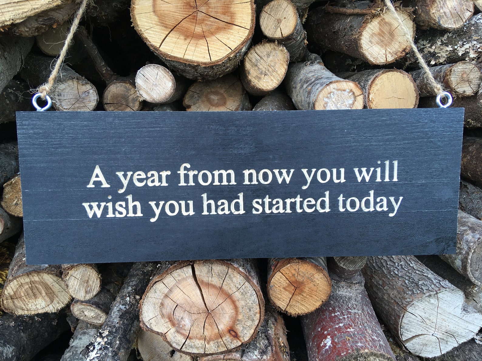 A year from now you will wish you had started today Etsy