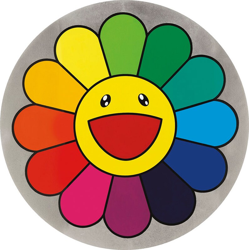 Takashi Murakami Japanese Pop Art Canvas | Etsy