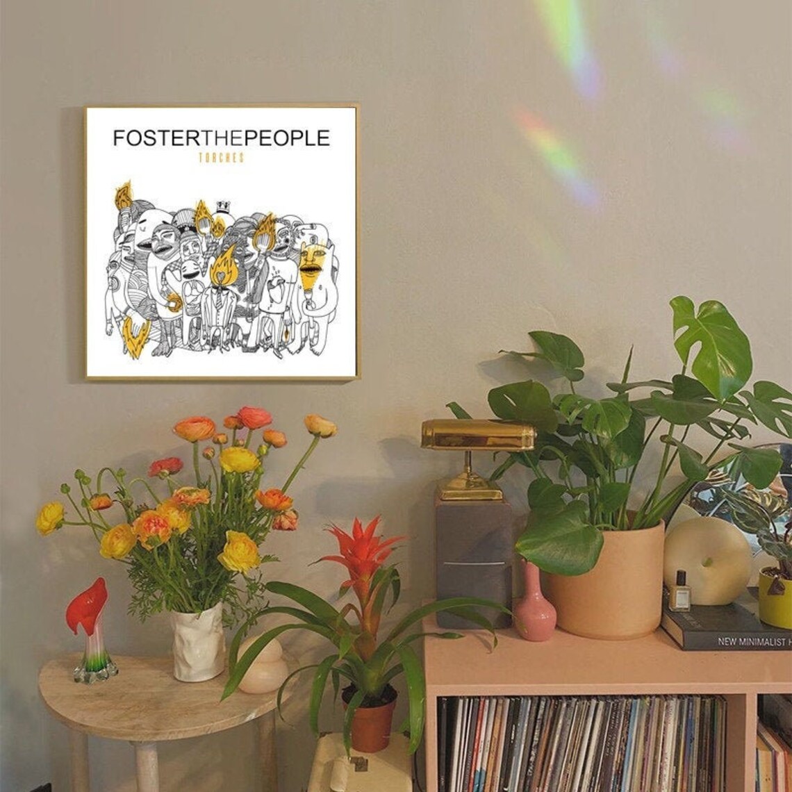 Torches music album canvas poster unframe Etsy