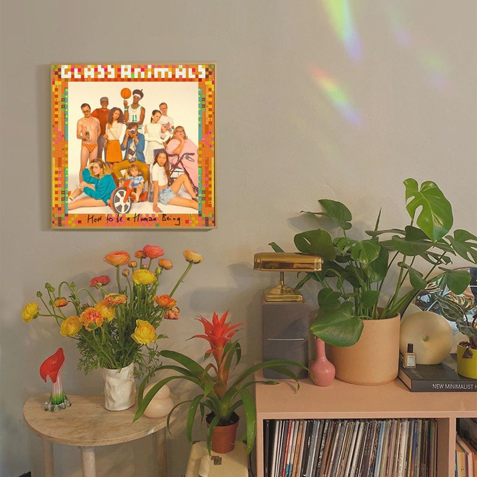 Glass Animals How to Be a Human Being music album canvas Etsy