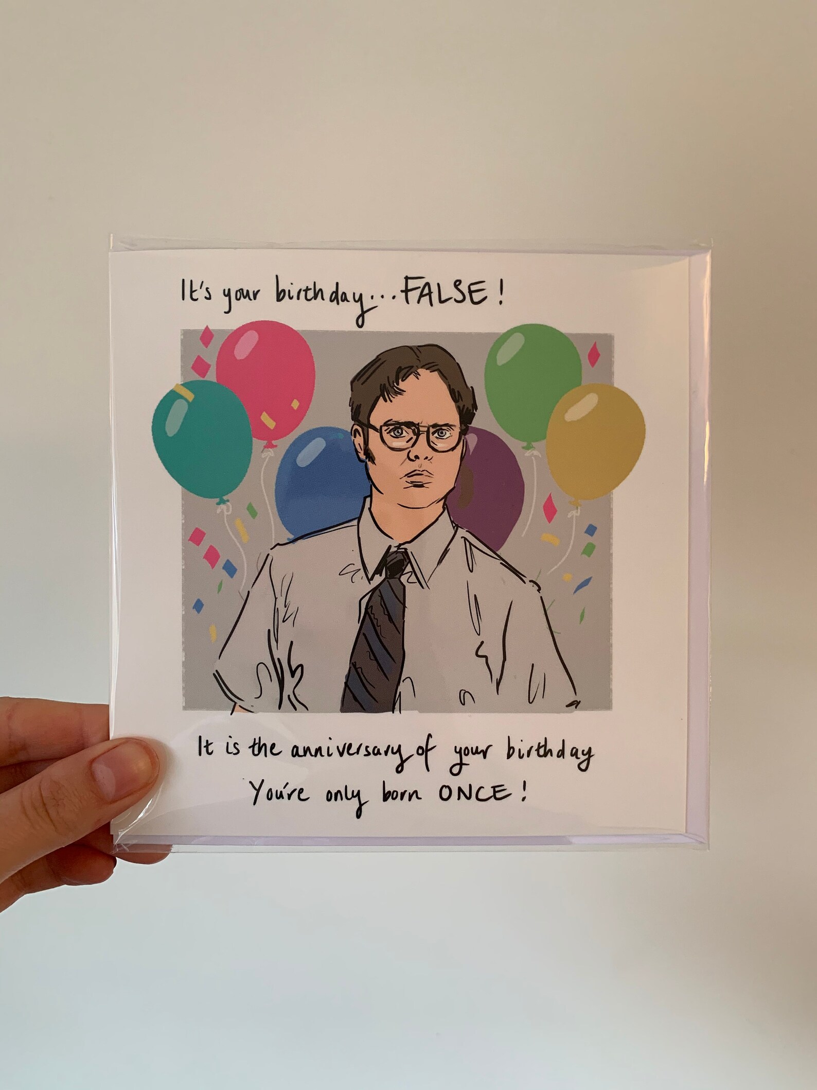 Dwight Schrute Birthday Card Dwight U.S Office Birthday card | Etsy