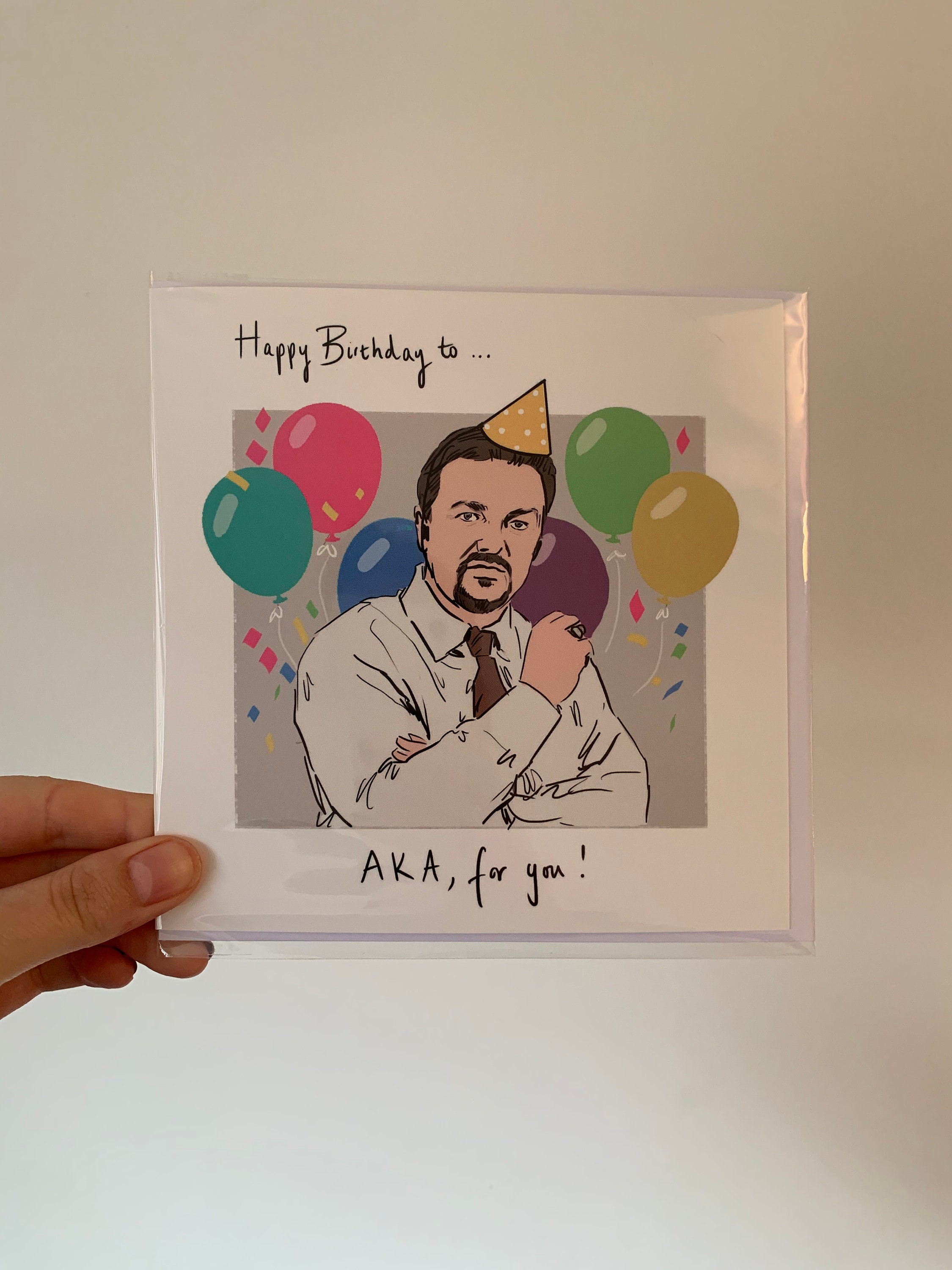 David Brent Birthday Card The Office UK Birthday Card Etsy
