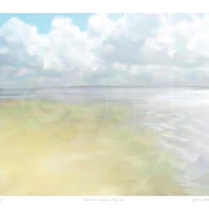Saunton Sands – A limited edition print from an original artwork inspired by the amazing coastline of North Devon