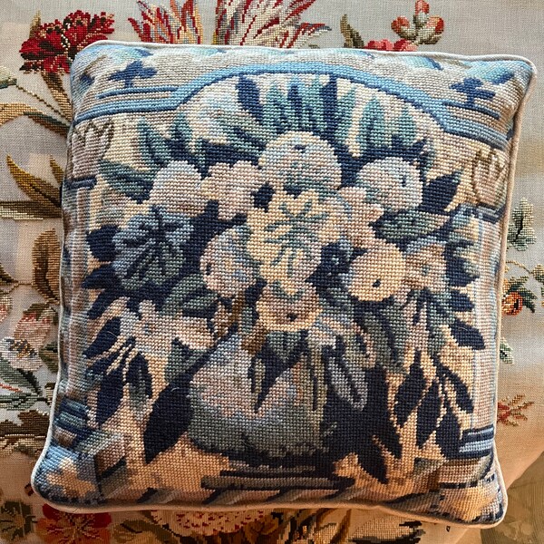 Needlepoint Cushion Etsy
