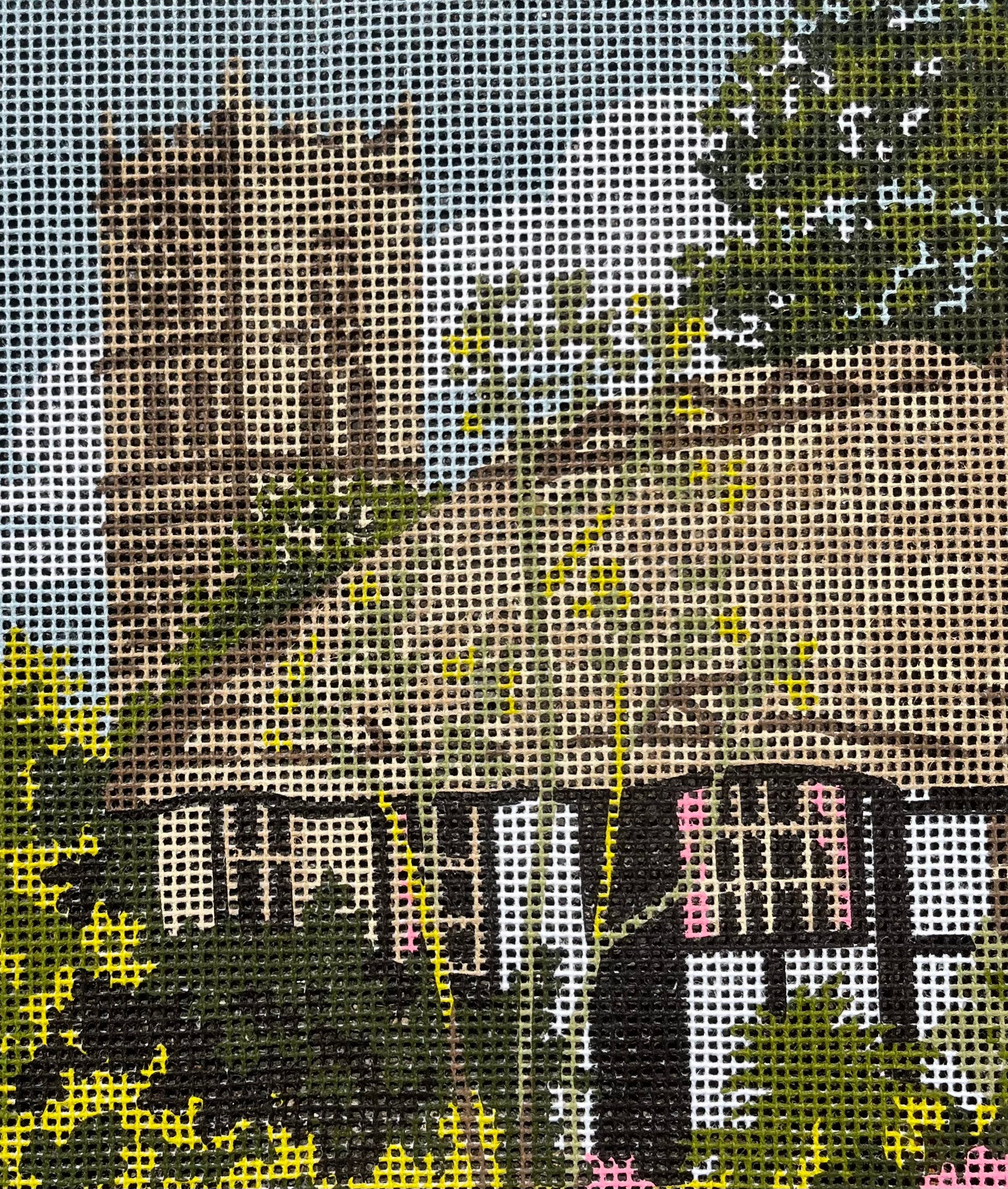 Printed Canvas for Needlepoint, Tapestry to Embroider, Needlepoint