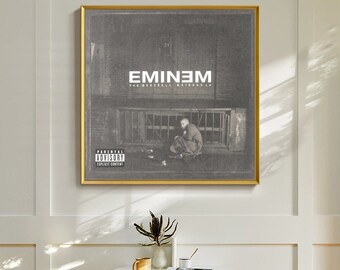 Eminem Canvas Etsy
