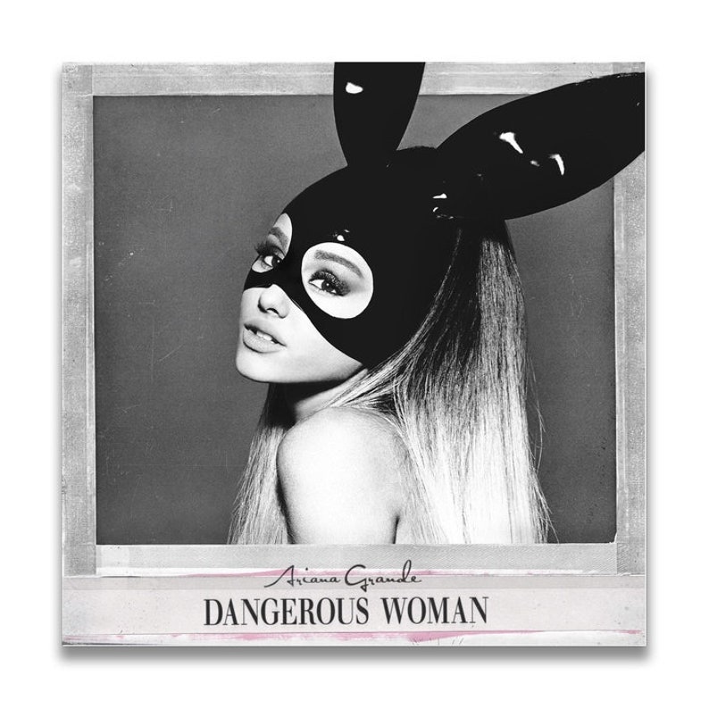 Download Ariana Grande Dangerous Woman Music Album Cover Canvas Poster Unframe Art Collectibles Prints Lifepharmafze Com
