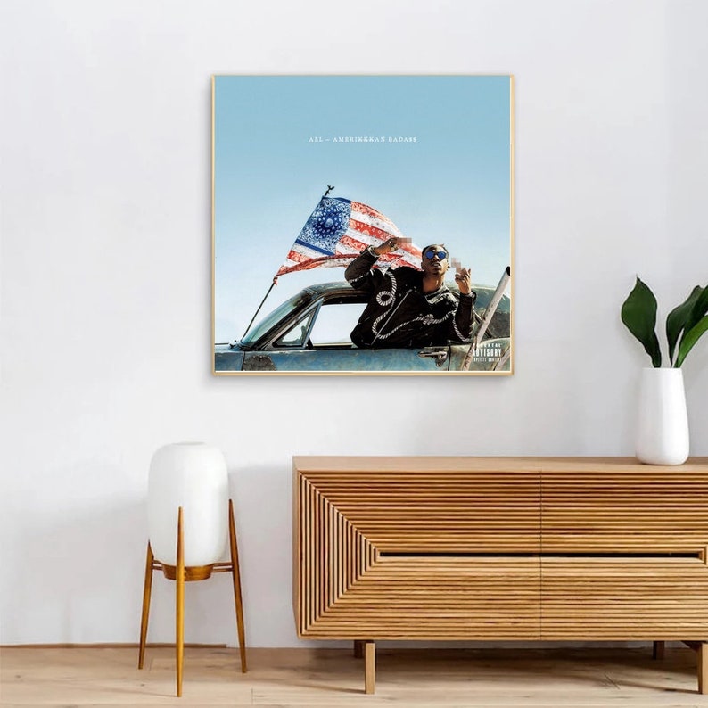 Joey Badass All-Amerikkkan Badass Music Album cover Canvas Poster Unframe