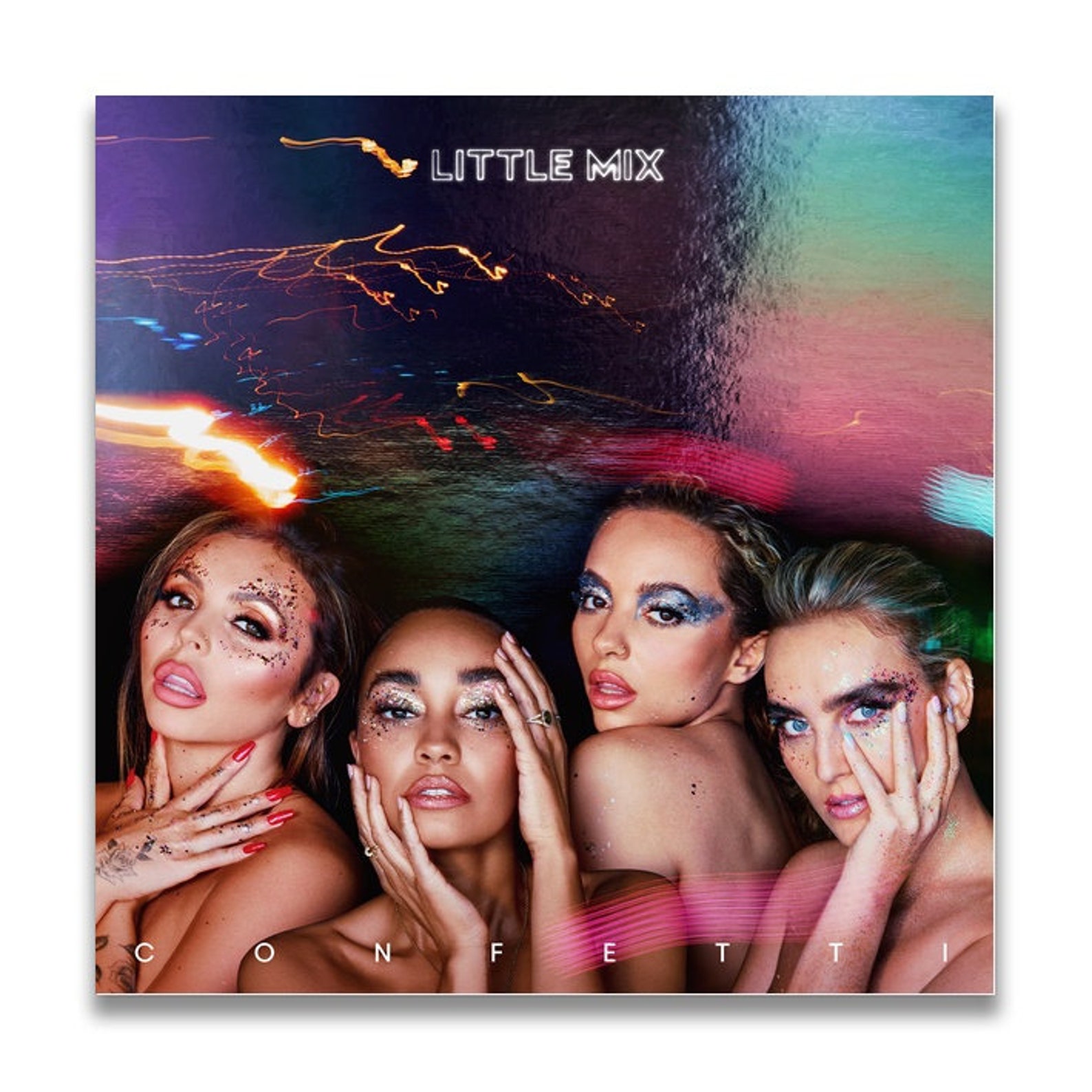 Little Mix Confetti Music Album cover Canvas Poster Unframe Etsy