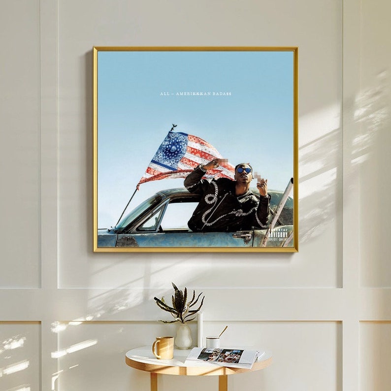 Joey Badass All-Amerikkkan Badass Music Album cover Canvas Poster Unframe