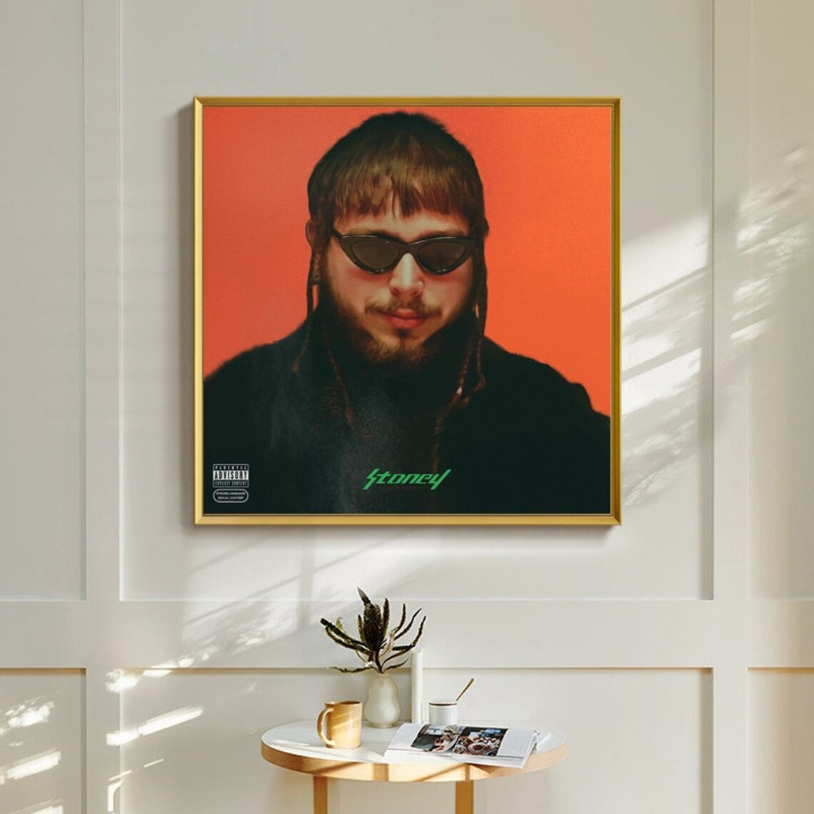 Post Malone Next Music Album cover Canvas Poster Unframe Etsy