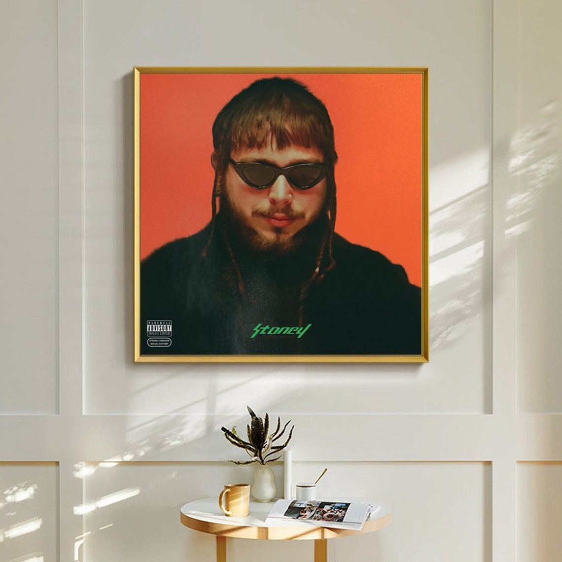 Post Malone Next Music Album cover Canvas Poster Unframe Etsy