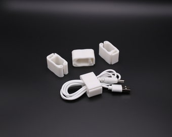 Plastic organiser for Phone cable Storage, desk earphone, Tidy, Cable Winder For Headset, Charging Cable, for usb plug