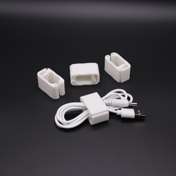 Plastic organiser for Phone cable Storage, desk earphone, Tidy, Cable Winder For Headset, Charging Cable, for usb plug