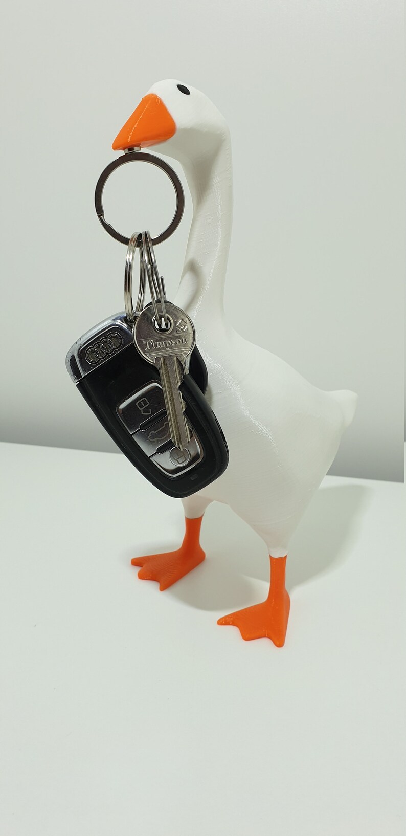 Cute Untitled Goose Entitled Goose Key Holder Etsy