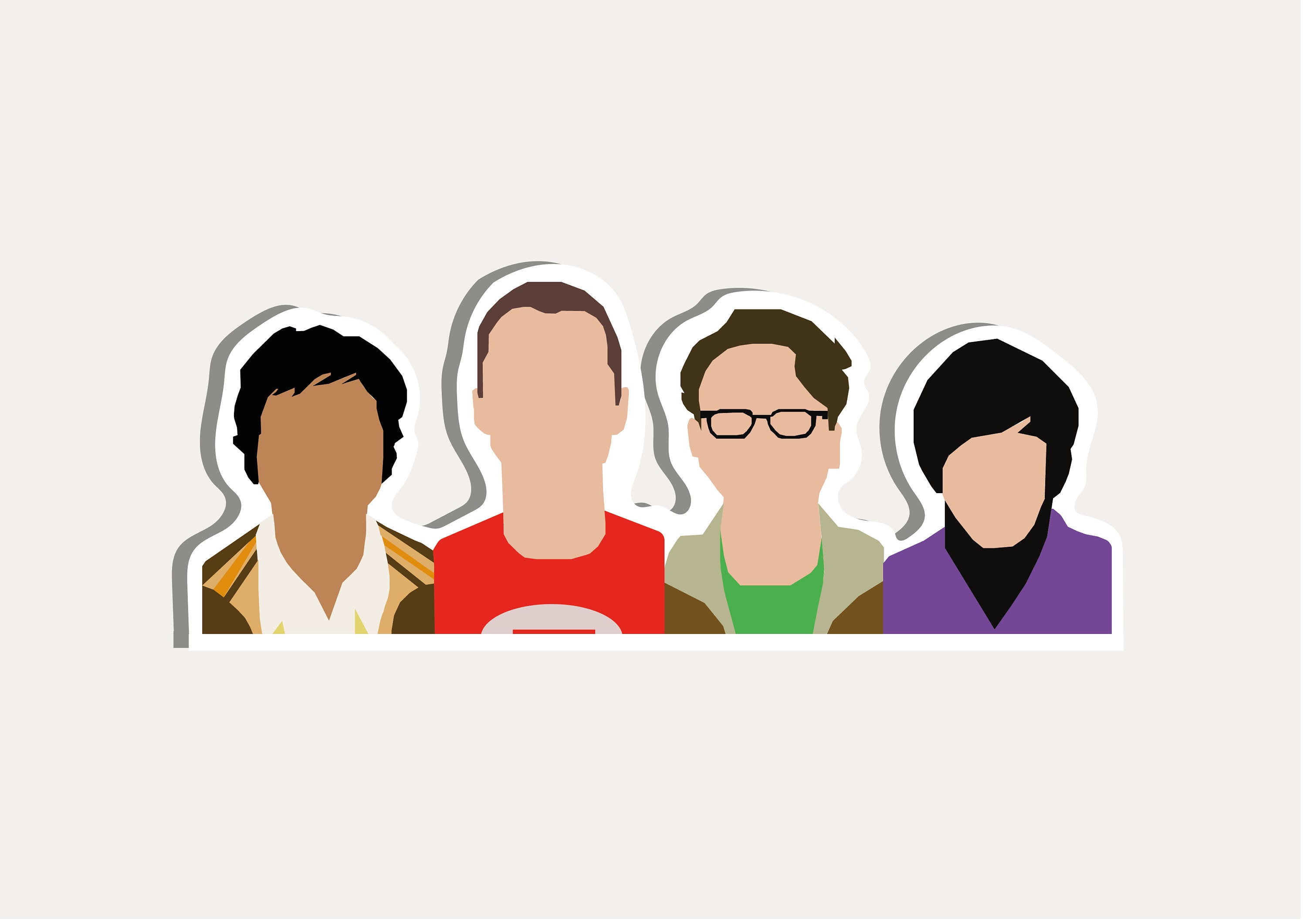 TBBT / the Big Bang Theory Stickers Etsy UK