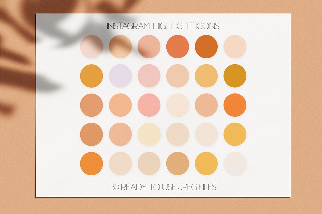 25 Solid Colors Instagram Highlight Cover | Social Media | Instagram ...