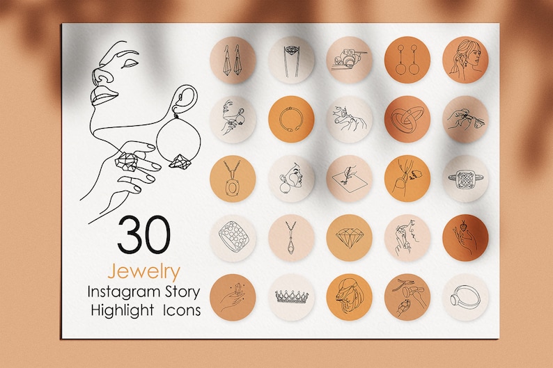 Instagram Highlight Icons Jewelry. Instagram Highlight Icons Jewelry image 3