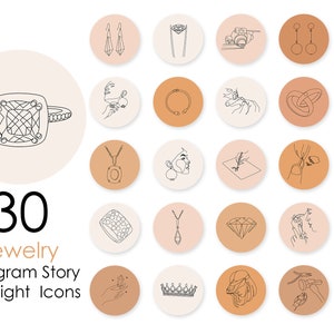 Instagram Highlight Icons Jewelry. Instagram Highlight Icons Jewelry image 5