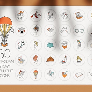 Instagram highlight icons. Instagram highlight cover. Story highlight
