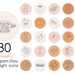 Instagram Highlight Icons Jewelry. Instagram Highlight Icons Jewelry image 1