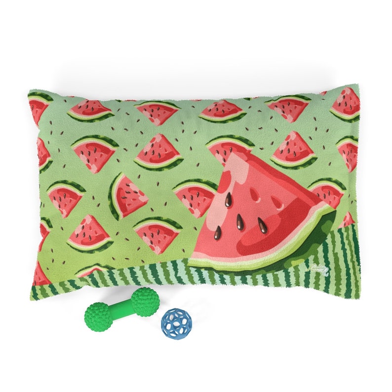 Watermelon Sandía Pet Bed 3 Sizes Etsy