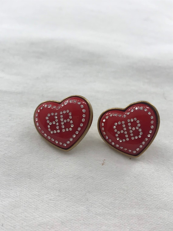 Balenciaga Heart earrings