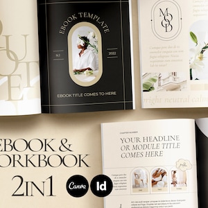 Mona Course Creator Ebook, Workbook Template; Editable Template; Checklist Template; Business Templates; Lead Magnet; Life Coach; Ebook PDF