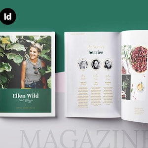 Mehrzweck Magazin Vorlage | Ebook Template Canva | Broschüren Vorlage | Portfolio Vorlage | Lifestyle Magazin | Digitales Magazin