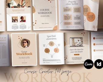 Kayla Workbook Template Canva & Indesign; Coaching Workbook; Checklist Template; Branding Workbook; Business Coach; Online Course Creator
