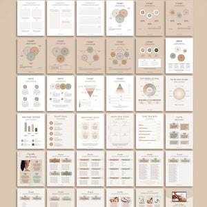 Elegant Workbook Template Canva; Adobe Indesign; Checklist Template ...