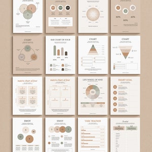 Elegant Course Creator Ebook Template, Digital Workbook Template, Canva Ebook, InDesign Ebook cover, Lead Magnet, Business Coach Resource image 7