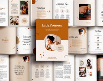 Kayla Ebook Template Canva & Indesign; Ebook Cover; Brochure Template; Ebook Digital Download; Coaching Templates; Online Course Creator