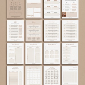 Elegant Course Creator Ebook Template, Digital Workbook Template, Canva Ebook, InDesign Ebook cover, Lead Magnet, Business Coach Resource image 8