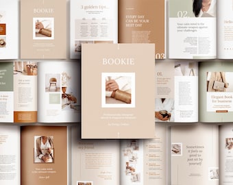 Elegant Ebook Template Canva; Indesign; Coaching Templates; Ebook Cover; Business Coach; Online Course; Digital Course; Magazine Template