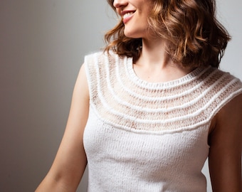 Abydos Top knitting pattern