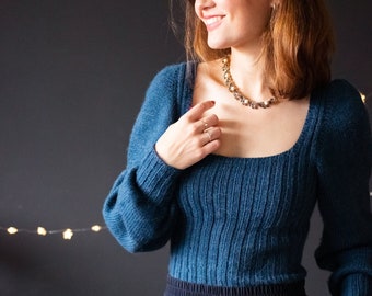 Cadogan sweater knitting pattern