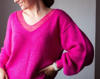 Slow Down Sweater knitting pattern