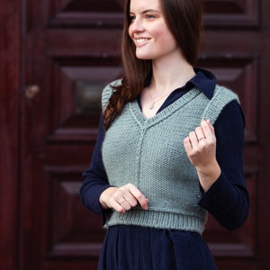 Anyday Vest knitting pattern