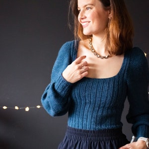 Cadogan sweater knitting pattern