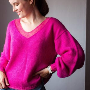 Slow Down Sweater knitting pattern