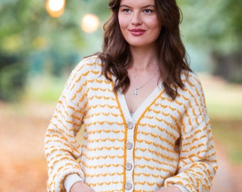 Winckley cardigan knitting pattern