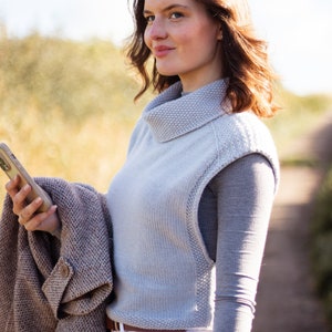 Overdrive Vest knitting pattern