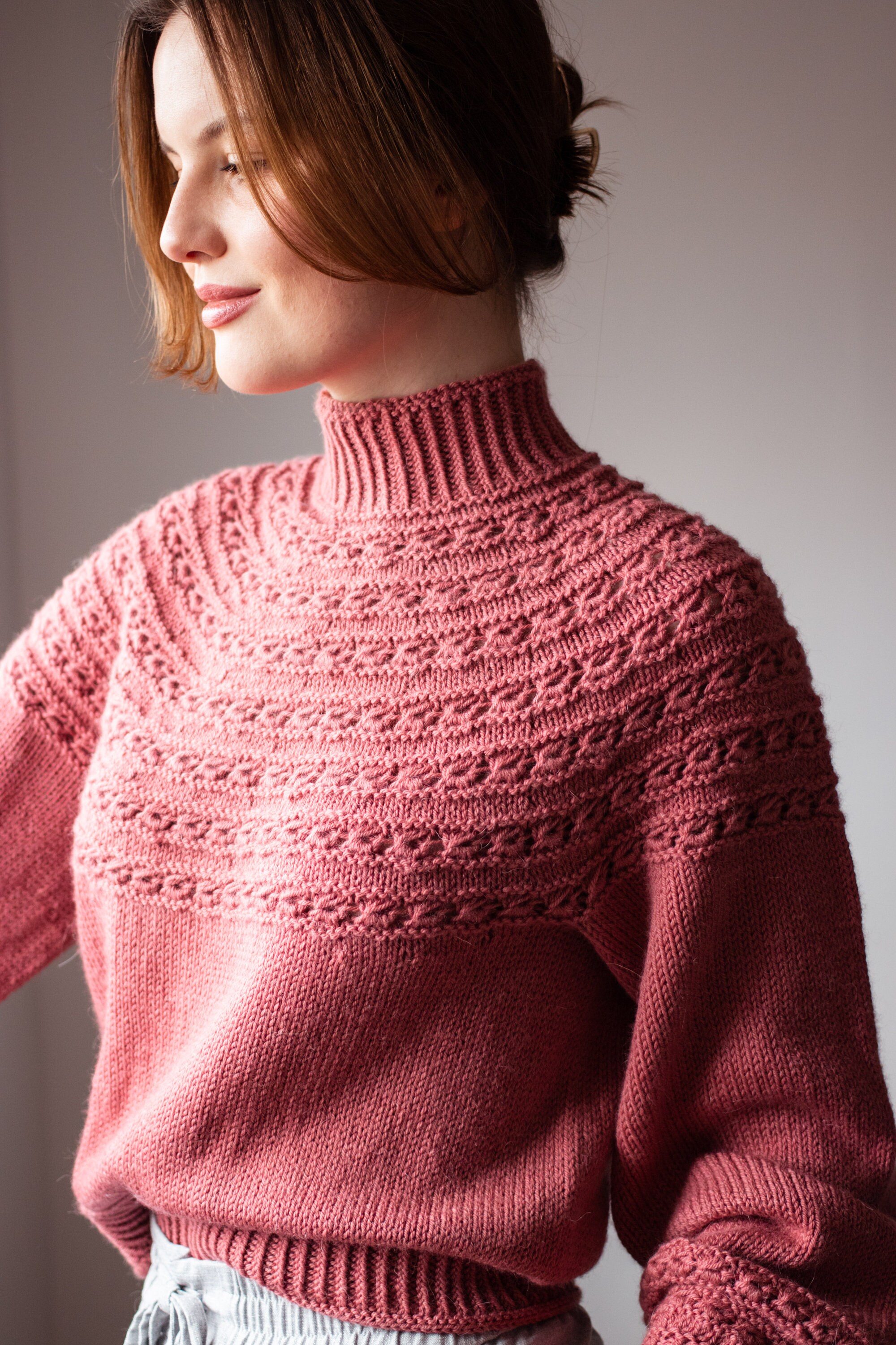 Love Number Sweater Knitting Pattern - Etsy