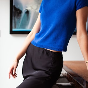 Feels Right Tee knitting pattern