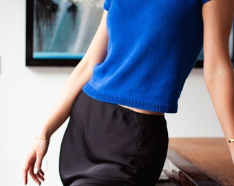 Feels Right Tee knitting pattern