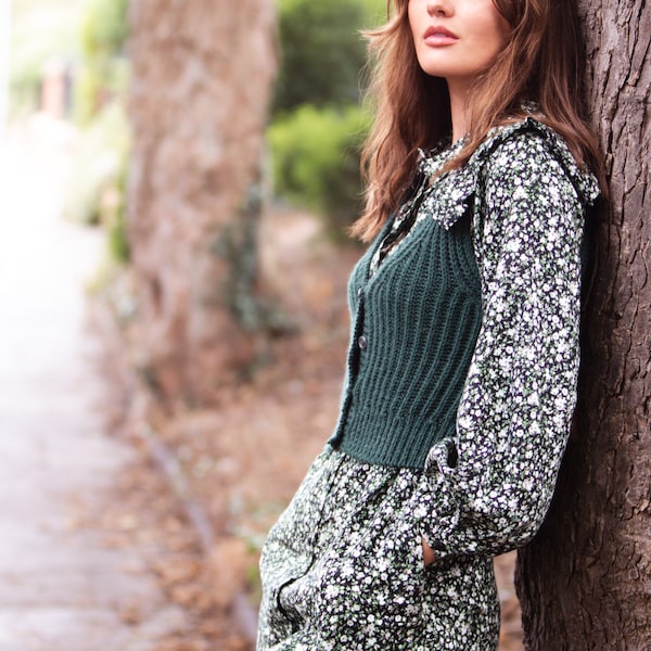 ribblesdale vest knitting pattern