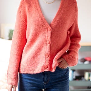 Close To Me Cardigan knitting pattern