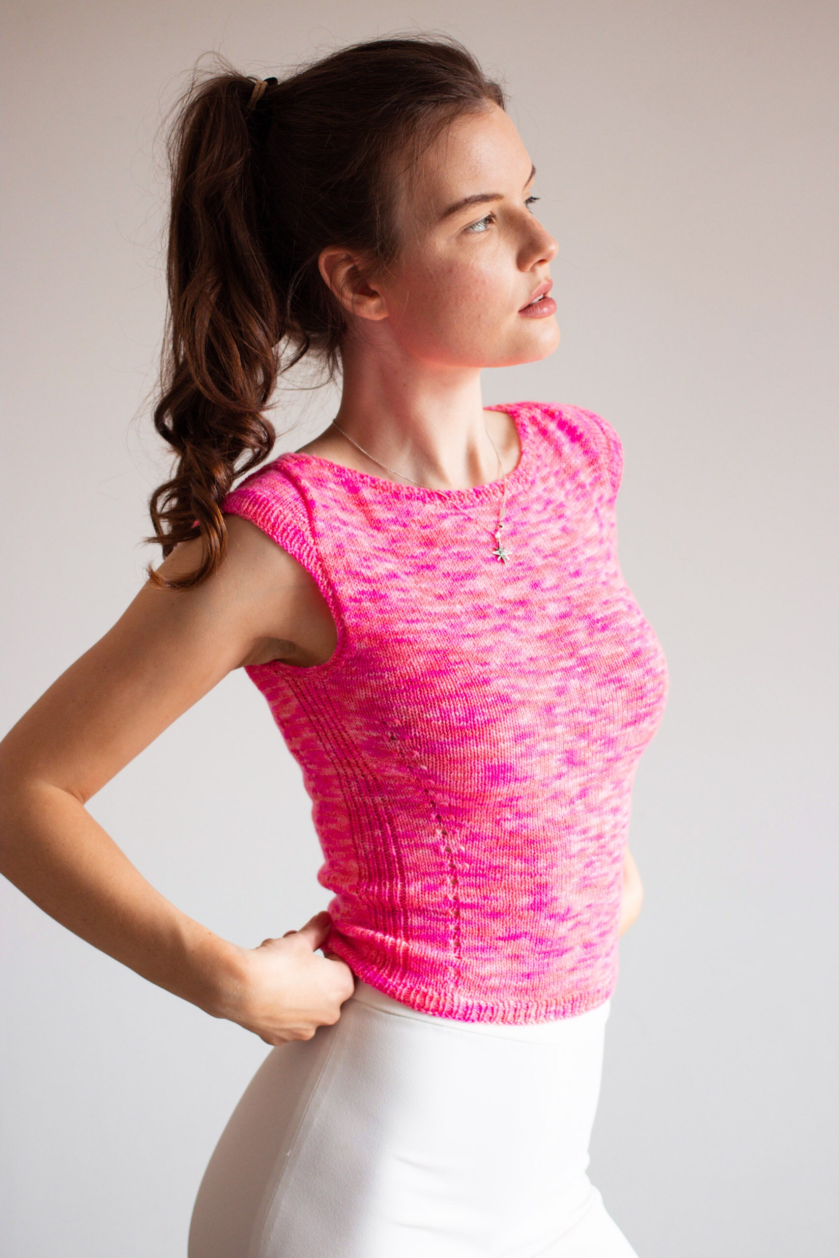 Brightest Tee Knitting Pattern - Etsy